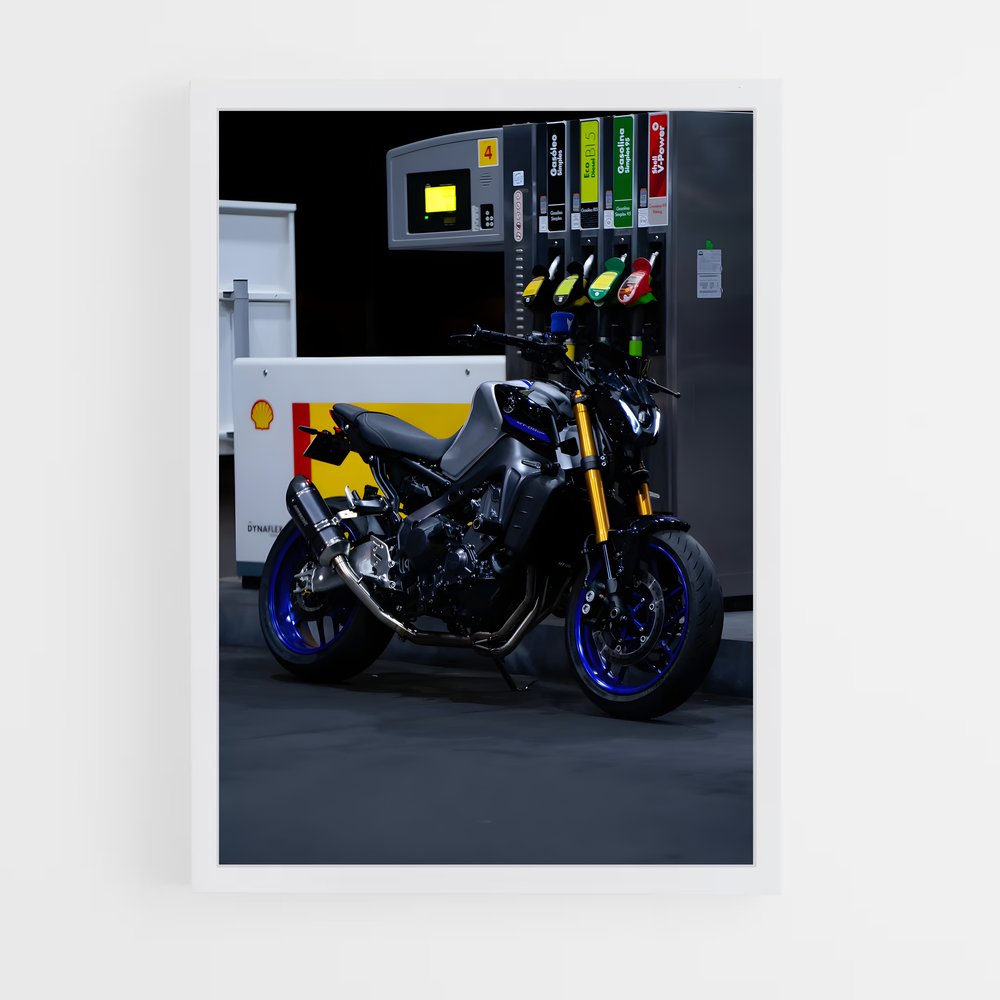 Poster Route 66 Revive – affiche Yamaha (vue 3)